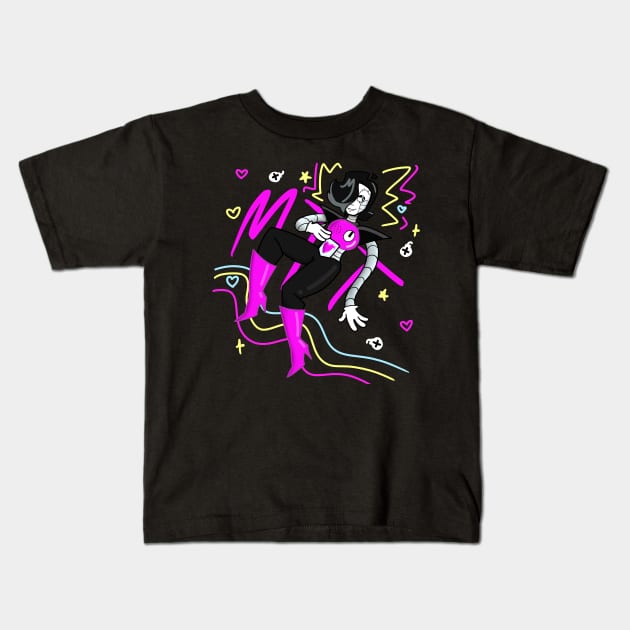 Mettaton Kids T-Shirt by Smol Might Designs